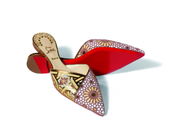 Royal Mansour Marrakech lança babouche assinada por Christian Louboutin