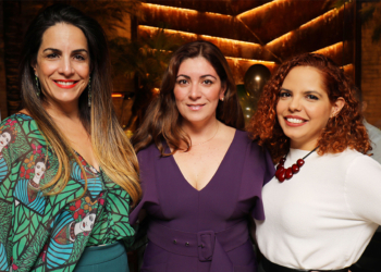 Lanna Oliveira, franqueada de O Boticário, recebeu imprensa e influencers para lançar o novo perfume “The Blend” em Brasília