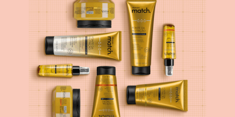O Boticário lança nova linha Match para cuidados com os cabelos
