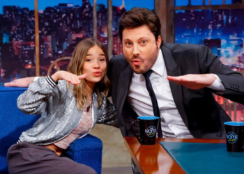 DJ Rivkah participa do programa The Noite no SBT