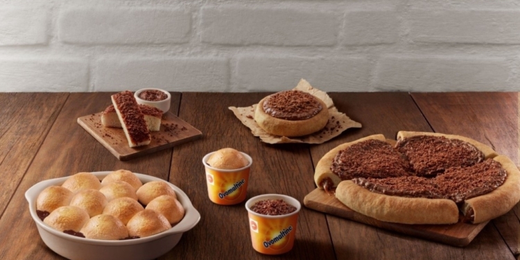 Pizza Hut lança novas sobremesas em parceria com OVOMALTINE® e Fini