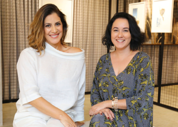 Artista Plástica Fabiana Queiroga lança coleção na Divino Quadro para convidados