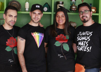 JUNTOS SOMOS MAIS FORTES: Gente solidária veste lindas t-shirts para campanha “A Grandeza da União”