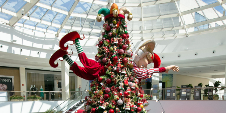 Papai Noel chega ao Iguatemi Brasília com muita música e diversão