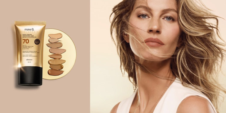 Make B. lança primeira base do mundo que une FPS 70 e Ácido Hialurônico de última geração