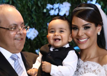 Governador do Distrito Federal, Ibaneis Rocha, oficializa união com Mayara Noronha