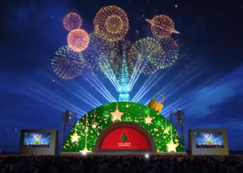 Natal Monumental: Torre de TV será a maior árvore iluminada do Brasil a partir deste domingo