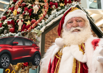 Taguatinga Shopping celebra Natal com sorteio de dez prêmios e charmosas garrafinhas térmicas como brindes