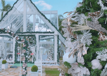 NATAL MÁGICO: Mundo nevado do Pólo Norte desembarca na decoração do Pontão