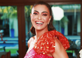 Celebridades usam PatBo na premiação ‘Melhores do Ano’ no Domingão do Faustão