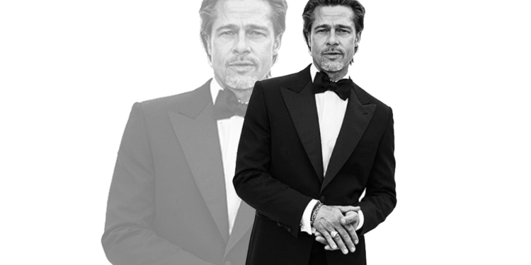 Brad Pitt assina coleçao de smokings para grife italiana