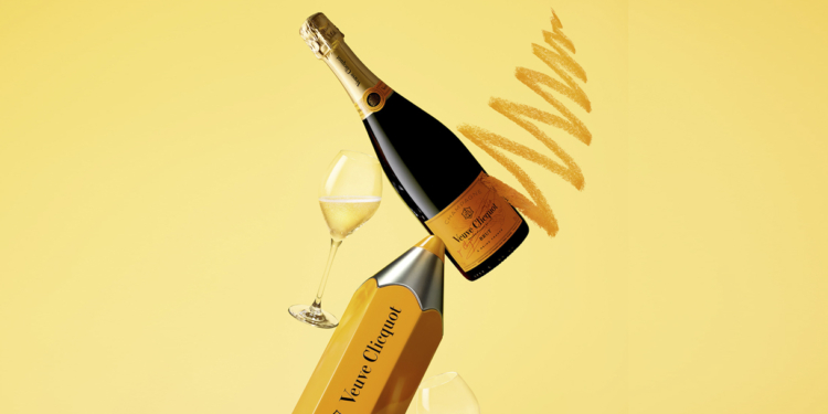 Champagne Veuve Clicquot lança nova embalagem “Clicquot Pencil”