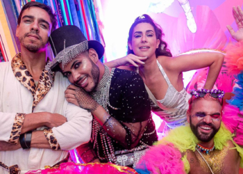 Baile da Arara reúne famosos com tema circense em Santa Tereza