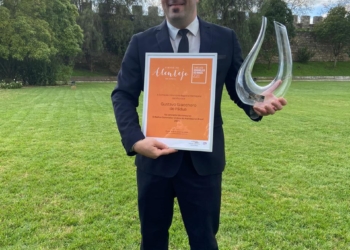 Gustavo Pádua é “o Melhor Sommelier Vinhosdo Alentejo no Brasil 2020”