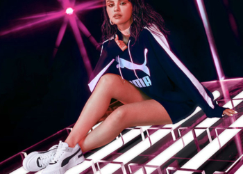 Selena Gomez brilha com o novo Puma Cali Sport
