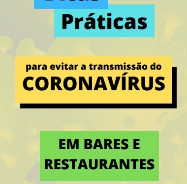 ABRASEL disponibiliza novo e-book para bares e restaurantes, agora com dicas de higienização