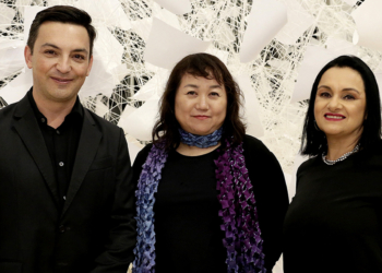 CCBB recebe convidados para abertura da exposição “Linhas da Vida” da artista plástica Chiharu Shiota