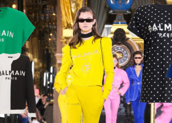 Novo mood: Balmain lança looks para ficar em casa