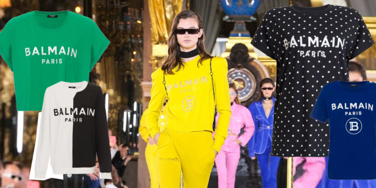 Novo mood: Balmain lança looks para ficar em casa