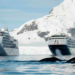 Navio Silver Whisper é o primeiro a visitar a Antártica em um cruzeiro na volta ao mundo