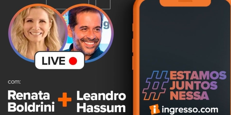 Leandro Hassum é o convidado para live da Ingresso.com nessa quarta-feira