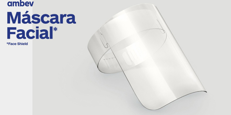 COVID-19: Ambev vai fabricar e doar 3 milhões de máscaras de proteção facial para profissionais de saúde do Brasil