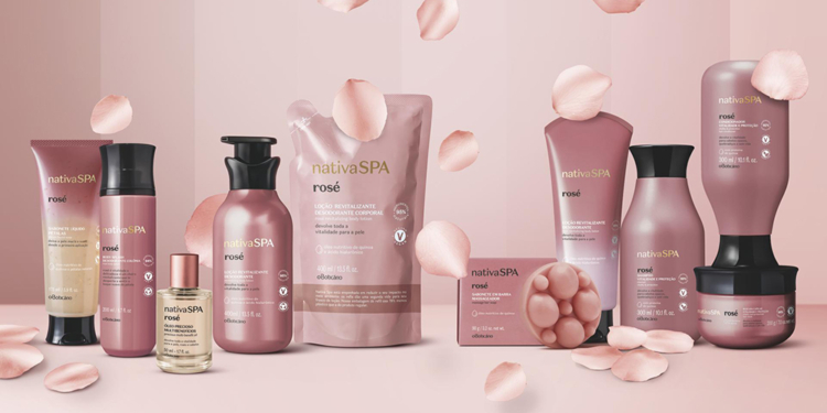 Novo Nativa SPA Rosé torna a rotina de autocuidado ainda mais especial