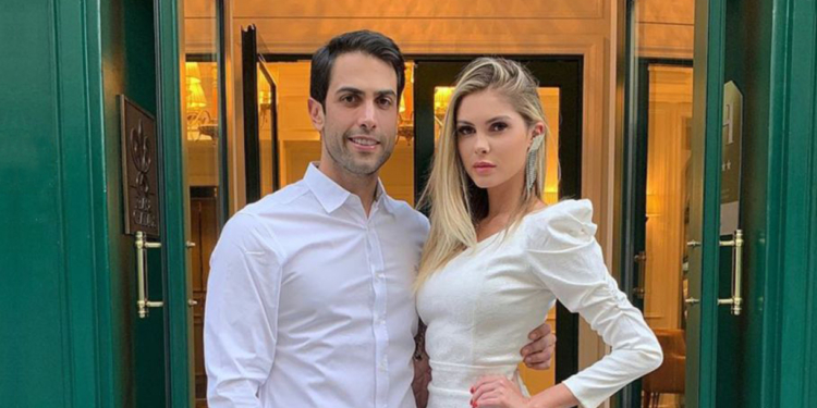 Dois convidados: Bárbara Evans se casa com o empresário Gustavo Theodoro no interior de São Paulo