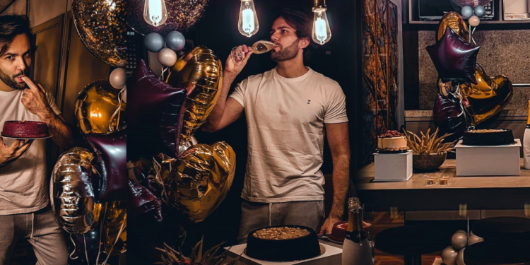 Recebidos: César Santos comemora aniversário com mimos, lives e vídeo especial