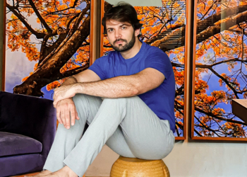 Home Sweet Home: César Santos abre seu apartamento de 45m2 e conta como é viver na quarentena