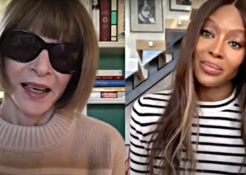“No Filter.” Isolada em Nova York, Naomi Campbell bate-papo com personalidades em seu canal no YouTube