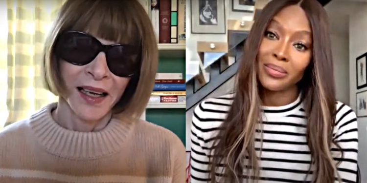 “No Filter.” Isolada em Nova York, Naomi Campbell bate-papo com personalidades em seu canal no YouTube