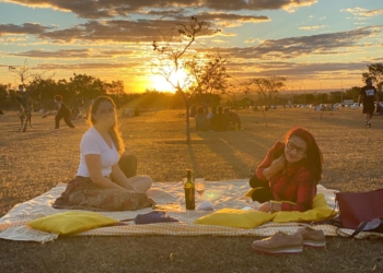 Pôr do sol: projeto ‘Piquenique no Quadradinho’ será lançado na Praça do Cruzeiro nesta sexta-feira