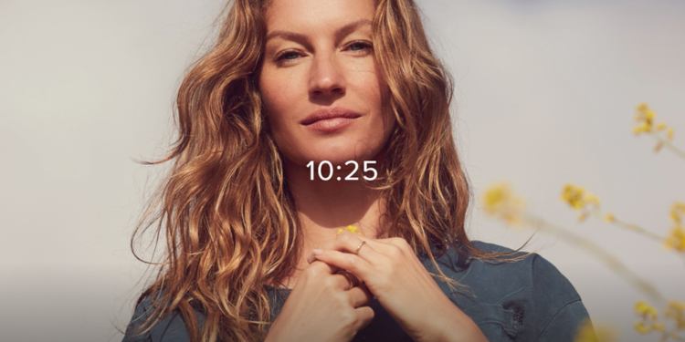 Gisele Bündchen se une ao aplicativo Insight Timer para incentivar a meditação
