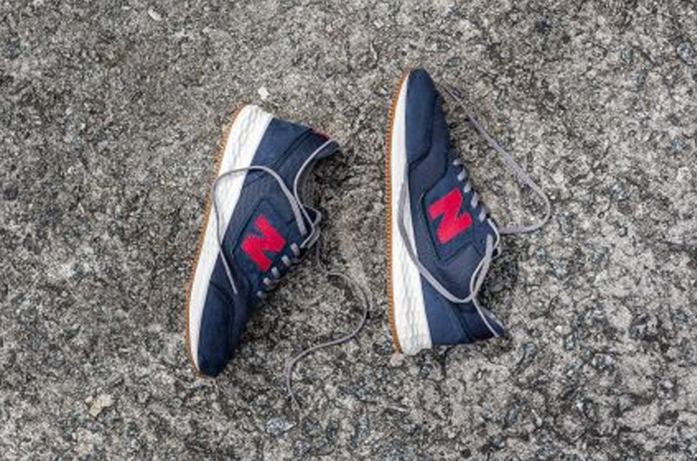 new balance x70 cinza e azul