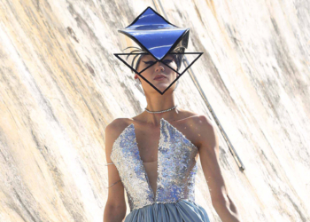 Galáxia 61: estilista Saulo Spoljarick lança coleção para festas em editorial futurista exclusivo