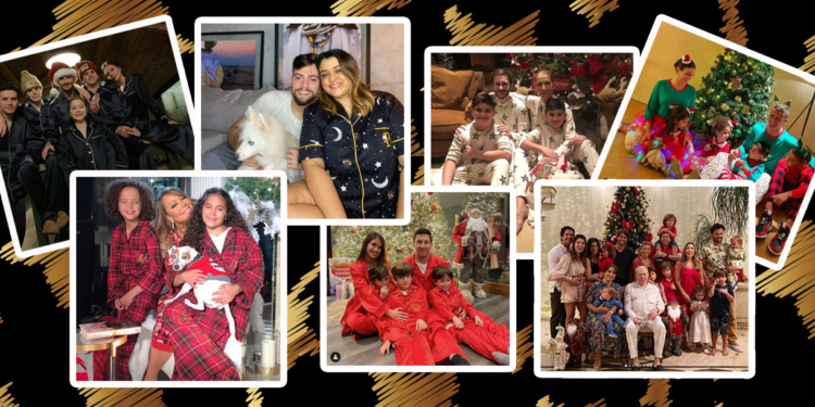Dress Code: pijama foi a peça-chave no Natal dos famosos