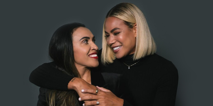 Noivas: Marta, atacante da seleção brasileira de futebol, vai casar com Toni Deion