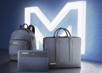 Montblanc lança novo monograma da marca em linha de couro elegante