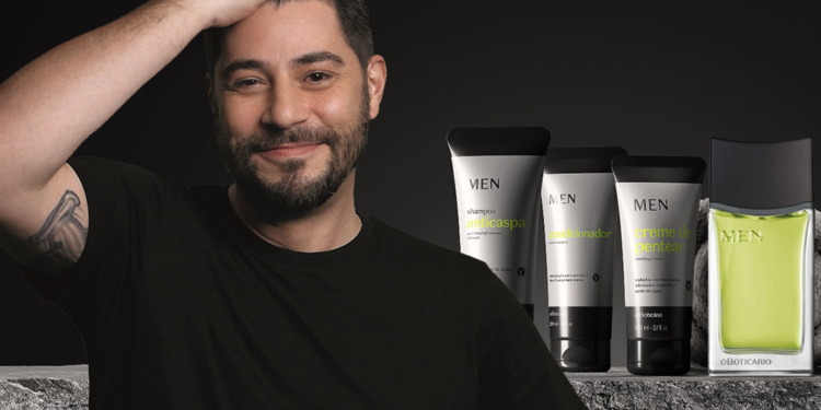 Evaristo Costa protagoniza campanha de MEN, do Boticário, com dicas de beleza bem-humoradas