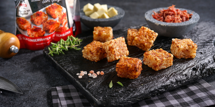 Carne-seca: Ao Quadrado lança novo sabor nos desejados quadradinhos de tapioca