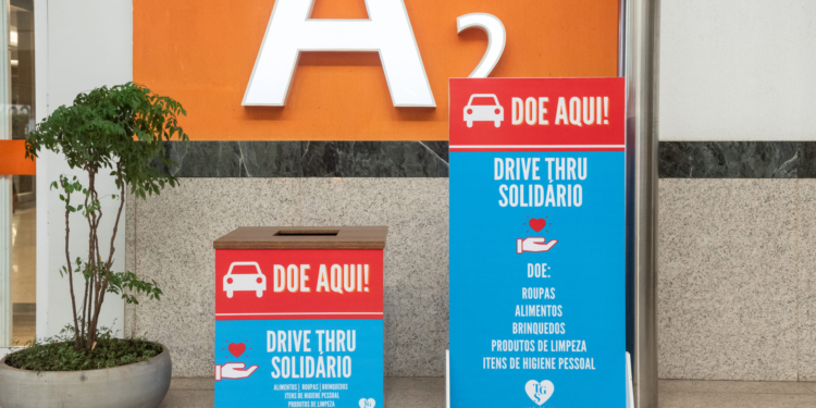 Taguatinga Shopping promove Drive Thru Solidário