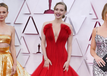 Oscar 2021: estrelas do cinema lançam nova tendência no tapete vermelho durante a pandemia
