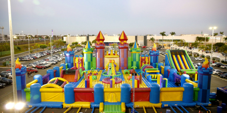 Jump Around: Maior castelo inflável da américa latina desembarca no ParkShopping