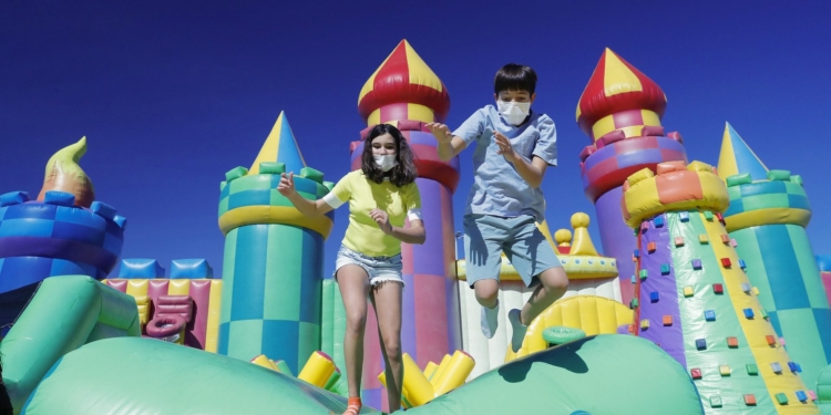 ParkShopping: Últimos dias do Jump Around, maior castelo inflável da América Latina