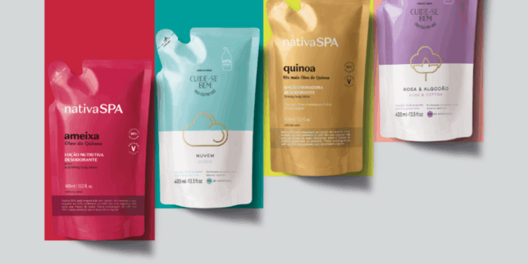 O Boticário: Na compra de qualquer loção das linhas Nativa SPA e Cuide-se Bem, ganhe um refil da mesma marca