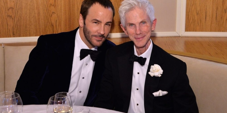 Morre Richard Buckley, casado com Tom Ford há 35 anos