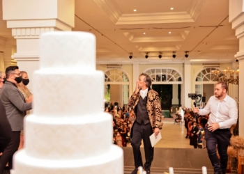 50 anos: Cerimonialista Marcelo Pimenta comemora aniversário em culto de Ação de Graças com convidados