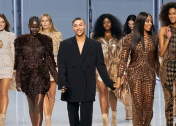 Balmain: Olivier Rousteing celebra 10 anos da marca com coleção e desfile épico