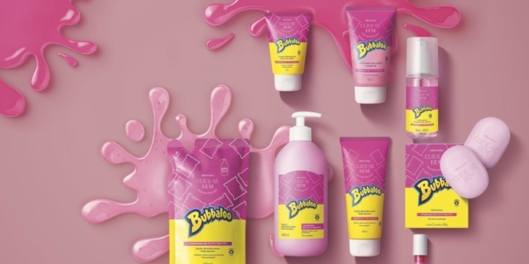Nova linha de Cuide-se Bem, do Boticário, traz parceria inédita com Bubbaloo